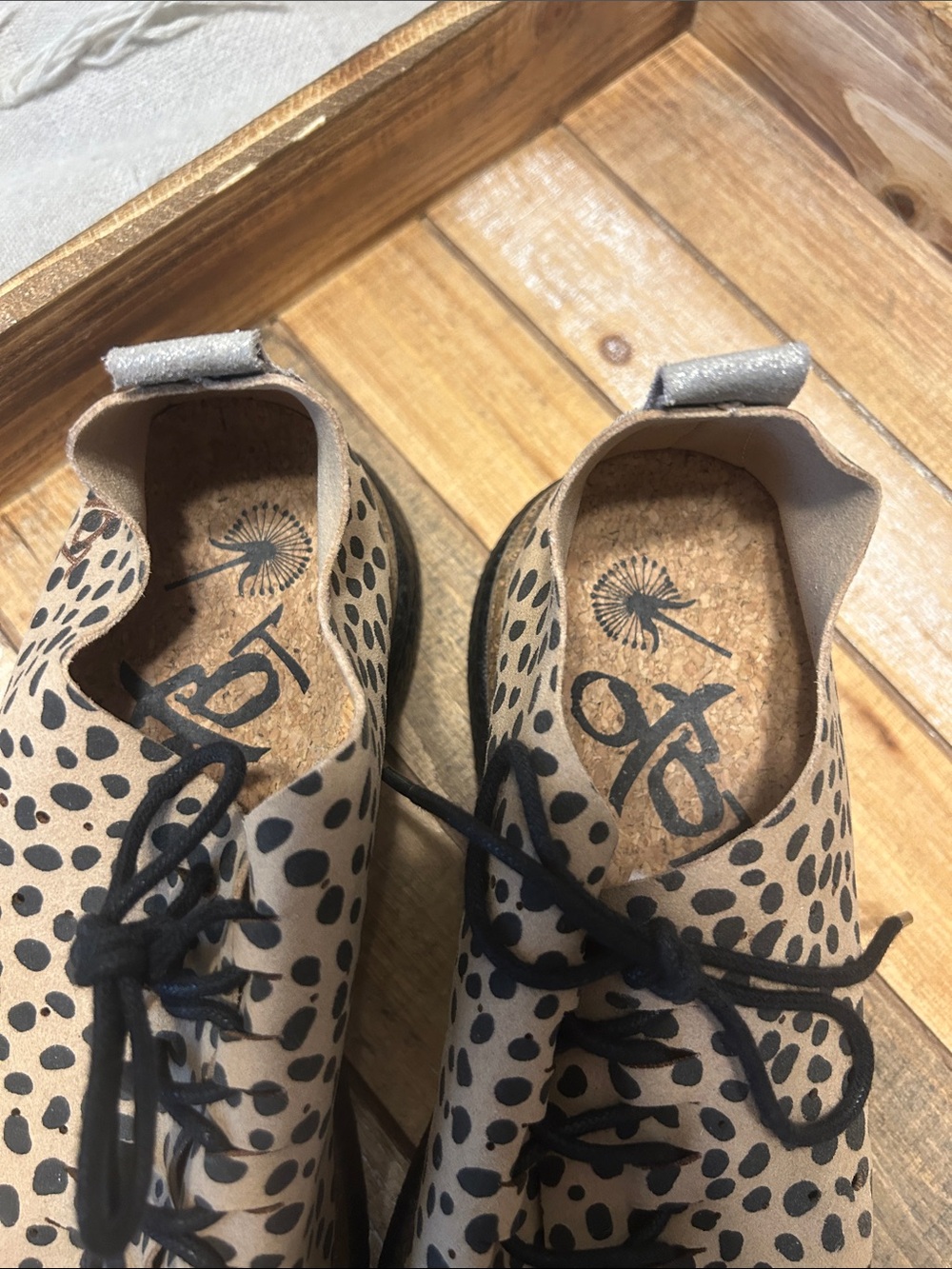 Otbt Alstead Leopard Print Casual Lace-Up Sneakers View 4